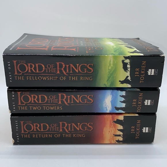 The Lord of The Rings Other - Bundle of 3 The Lord Of The Rings Softcover Books JRR Tolkien